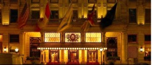Plaza Hotel exterior night The Plaza Hotel Entrance (image courtesy of The Plaza Hotel)