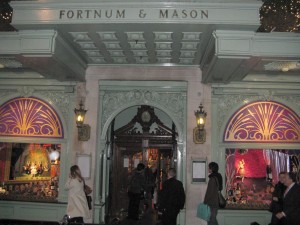 Fortnum and Mason Main Entrance on Piccadilly ©HighTea.com