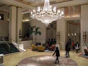 Park Avenue Lobby at The Waldorf Astoria (image credit: HighTea.com)