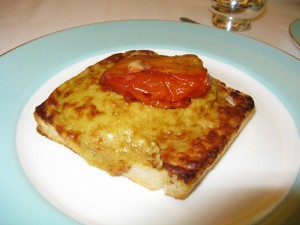 Welsh Rarebit served with High Tea at Fortnum and Mason ©HighTea.com