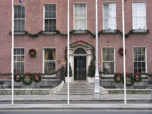 Georgian entrance to Merrion Hotel, Dublin ©HighTea.com