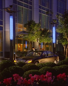 Entrance Four Seasons Hotel Shanghai China