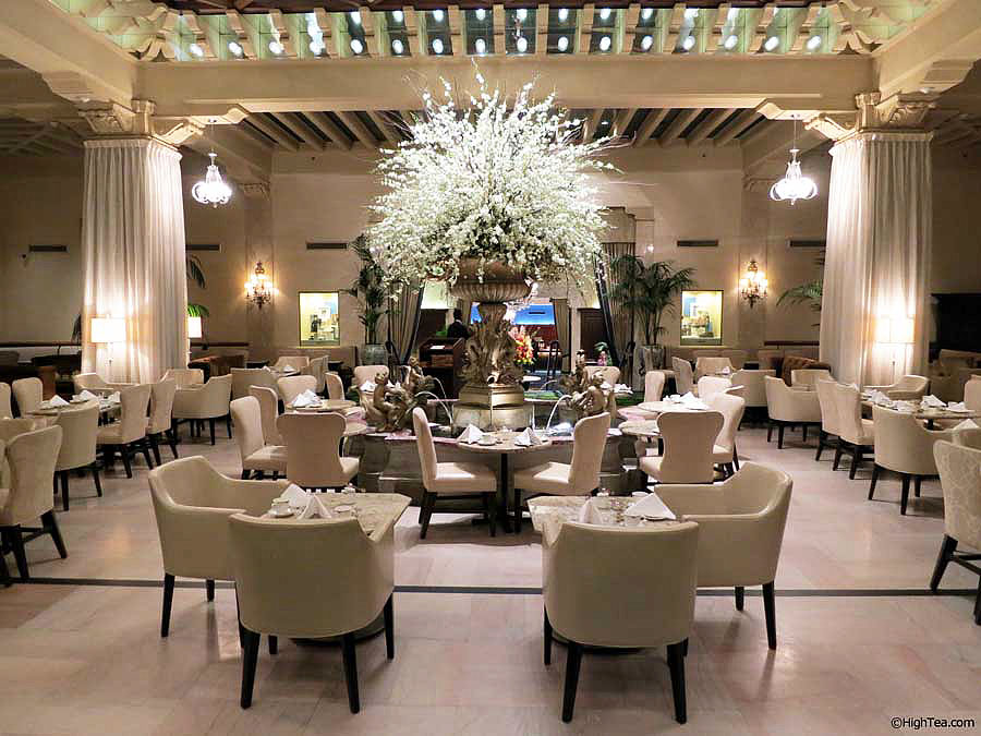 Drake Hotel Palm Court Chicago for afternoon tea