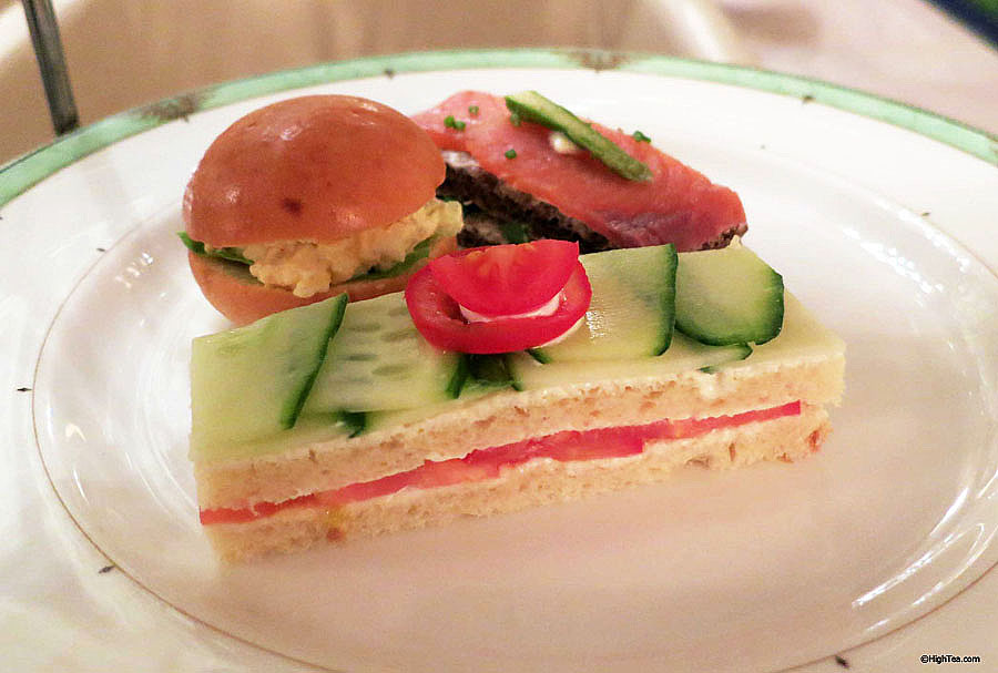 finger sandwiches and tea sandwiches at The Drake Hotel Chicago for afternoon tea