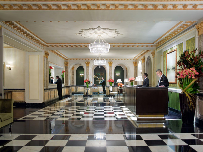 hotel lobby Pierre Hotel New York City
