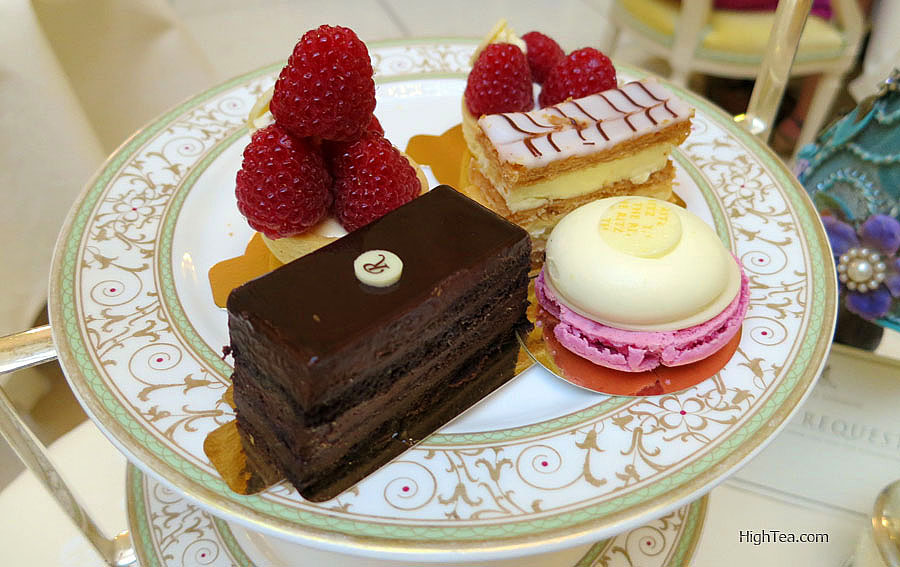 Sweets, Pastries and Cakes for Afternoon Tea at The Ritz London Hotel