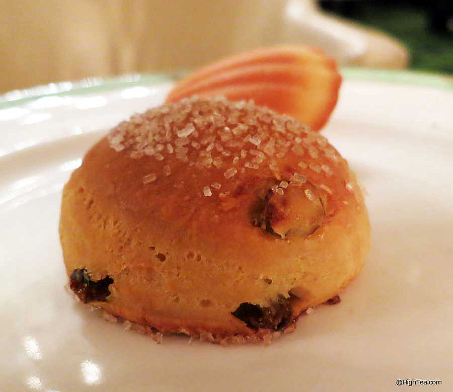 Scone for afternoon tea at Drake Hotel Chicago High Tea