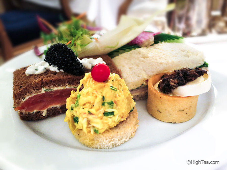 Tea sandwiches at The Plaza Hotel in New York City