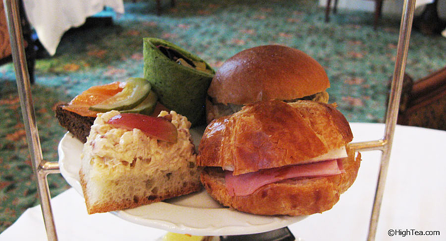 Tea sandwiches at Waldorf Astoria New York City Afternoon Tea