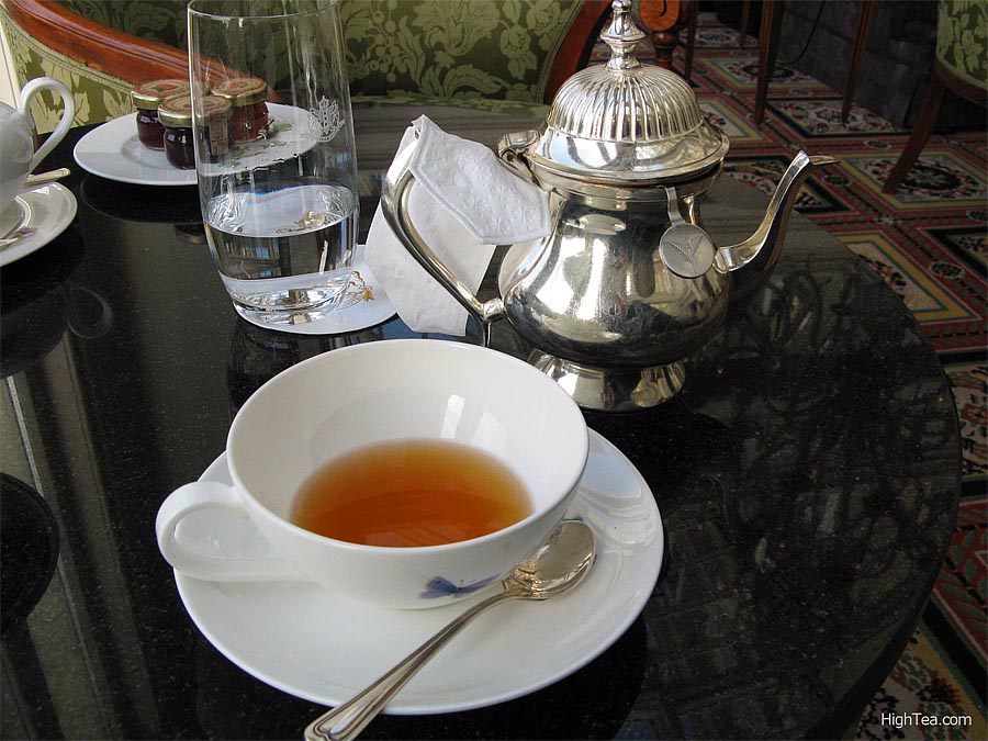 Tea at Amstel Hotel Amsterdam Netherlands