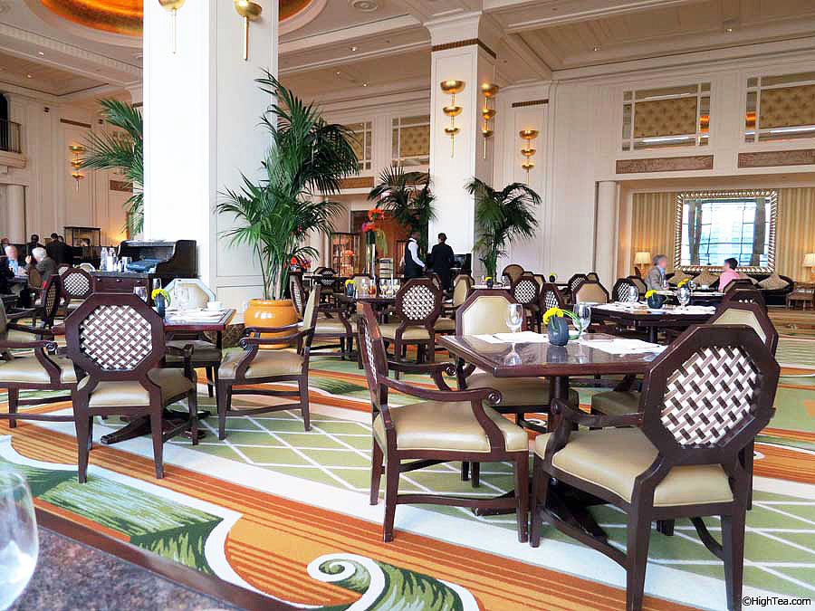 The Lobby Lounge of The Peninsula Chicago Hotel on 5th floor