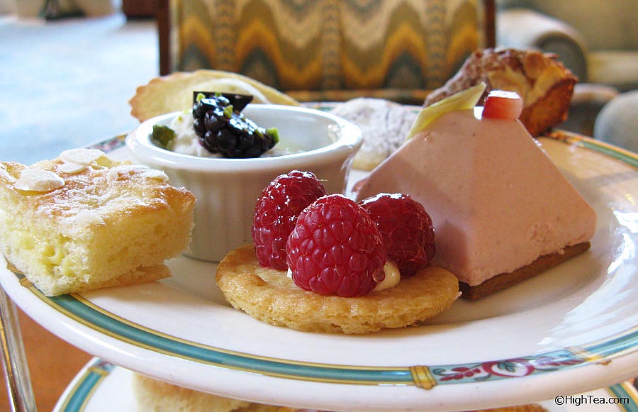 Sweets and pastries at Ritz Carlton Chicago Hotel Afternoon Tea