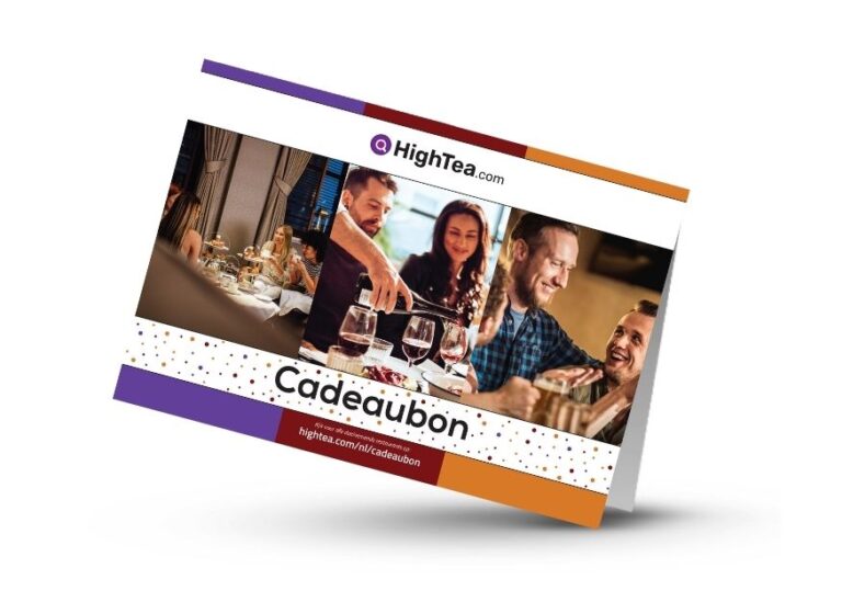 high tea wine beer cadeaubon
