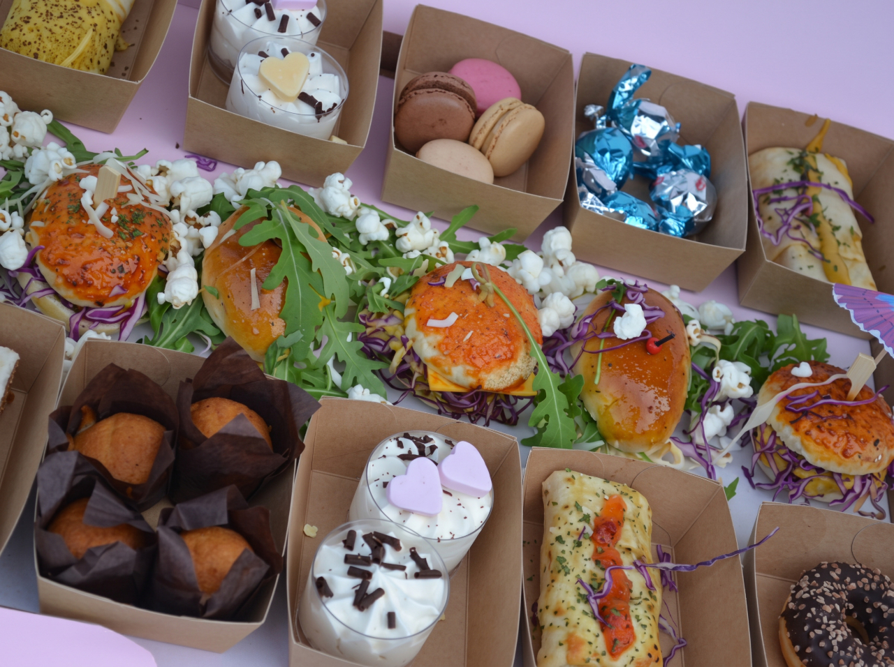 zoete high tea box voor kinderen