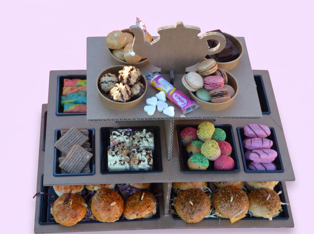 vegetarische high tea groot
