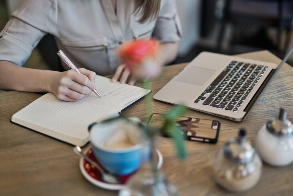 hard werken en cadeau voor secretaressedag