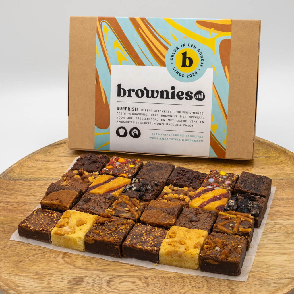 mini brownies 24 stuks groot