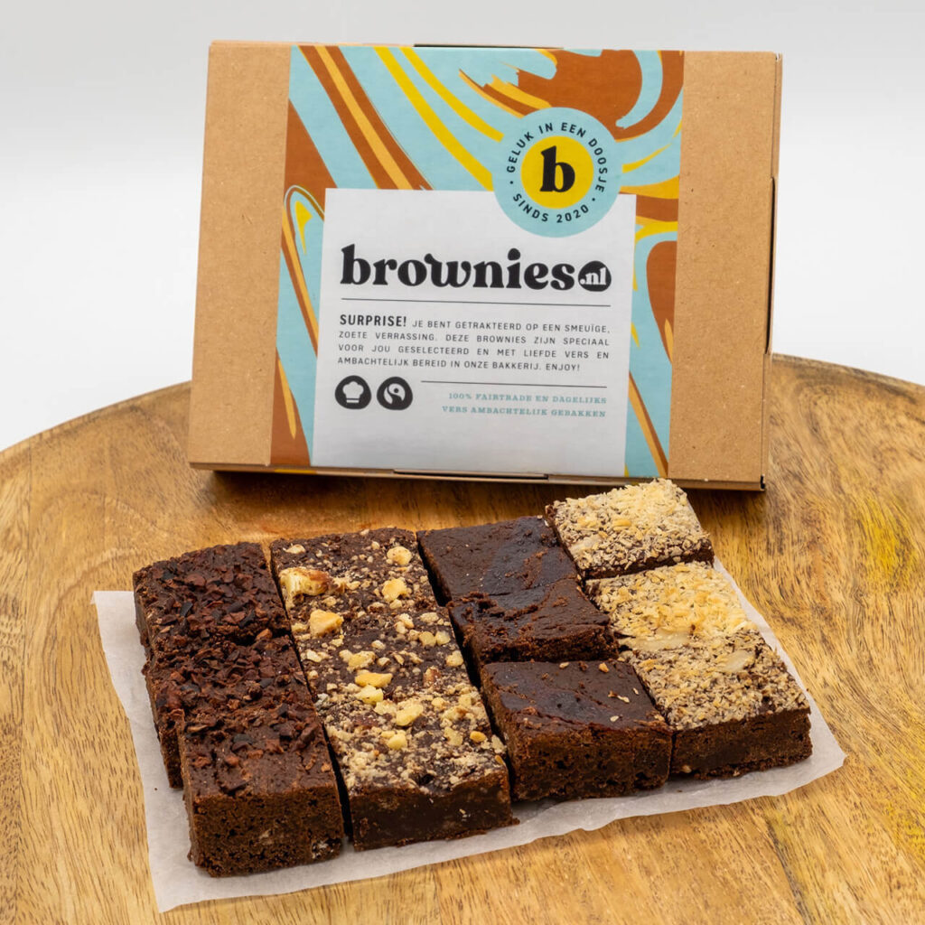 vegan mini brownies per post